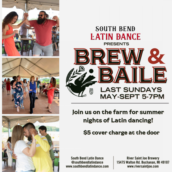 Brew & Baile latin dance nights with south bend latin dance