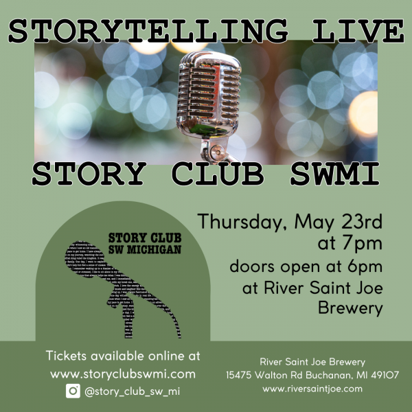 Storytelling Live at River Saint Joe with Story Club SW MI