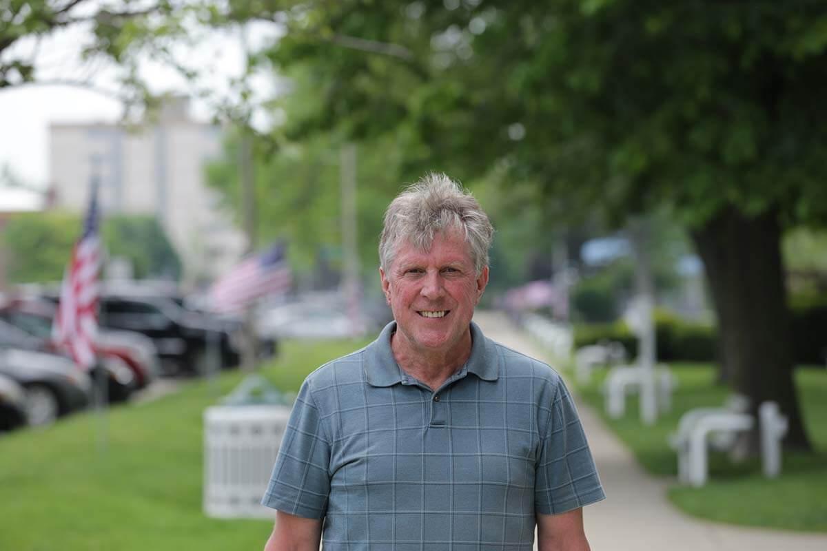 a photo of southwest michigan veteran Larry Wozniak