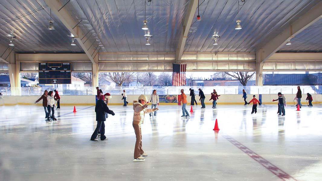Ice skating at John and Dede Howard Ice Arena