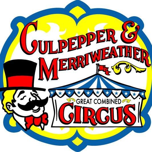 Under the Big Top, The Circus is in town! logo