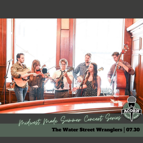 The Water Street Wranglers at The Acorn – A Midwest Made Show logo