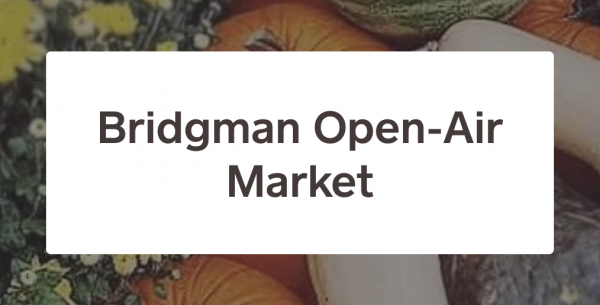 Bridgman Open-Air Market Logo