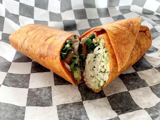 Wrap at Happy Poochie Eatery