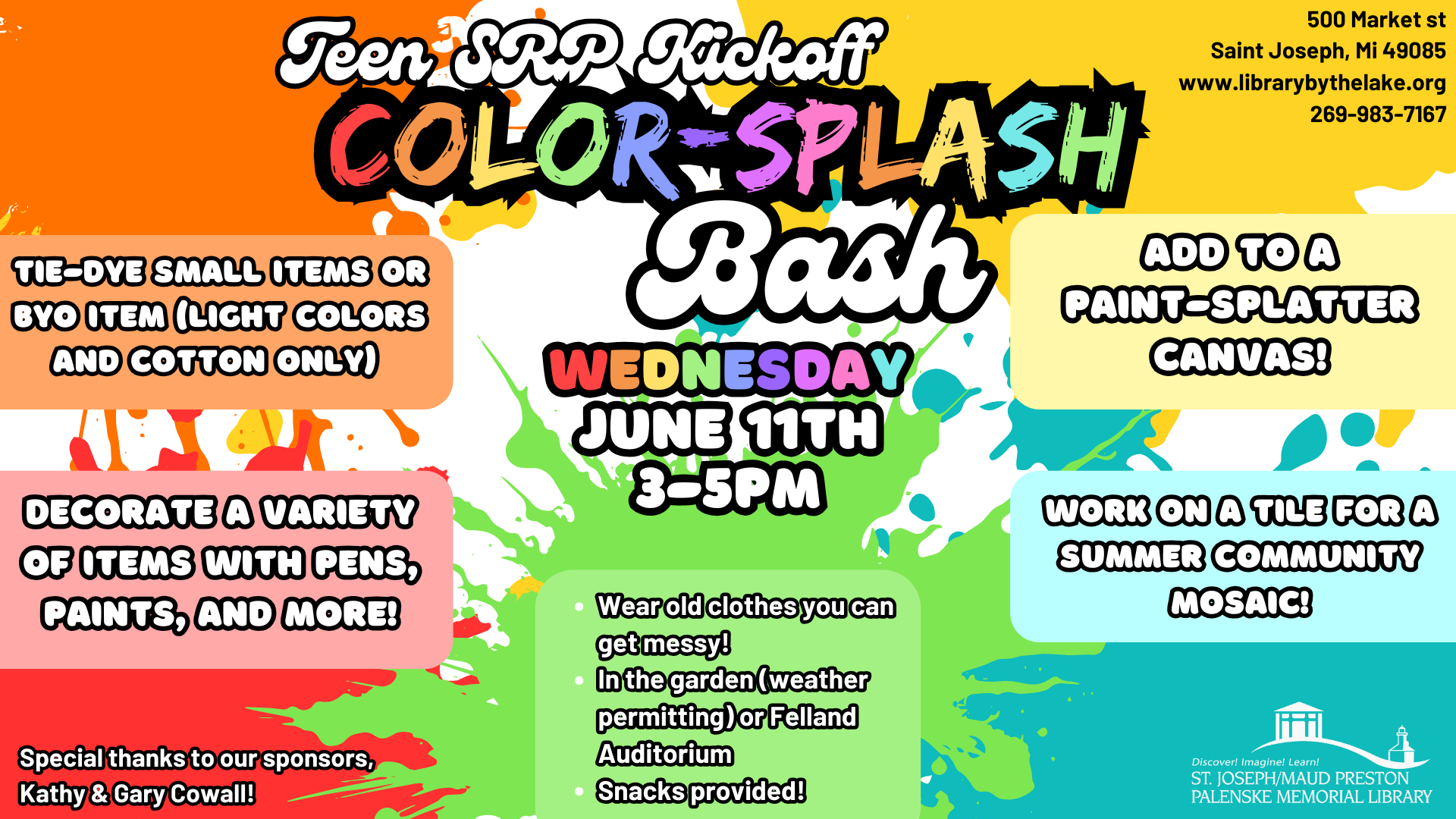 Teen Colorsplash Bash