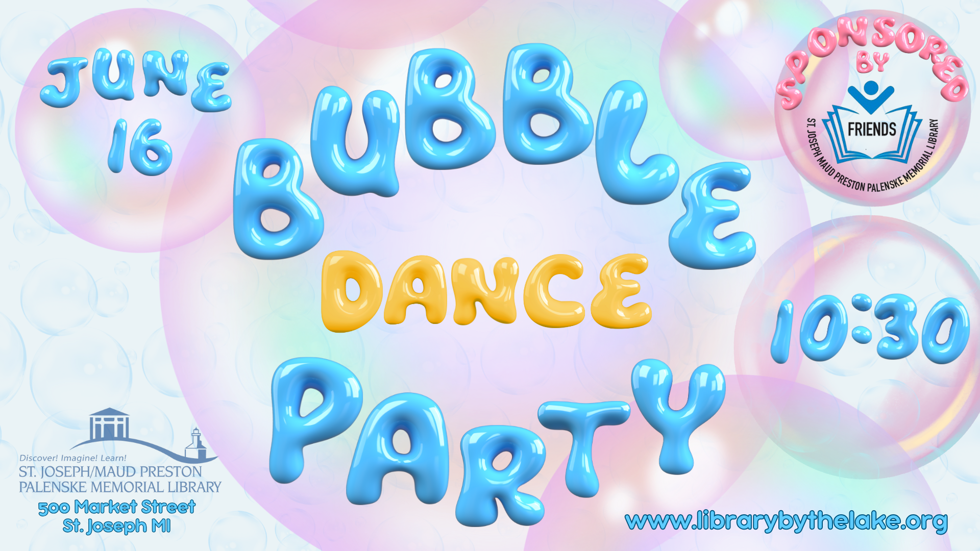 Bubble Dance Party!