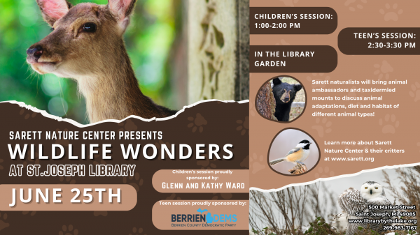 Sarett Nature Center Presents