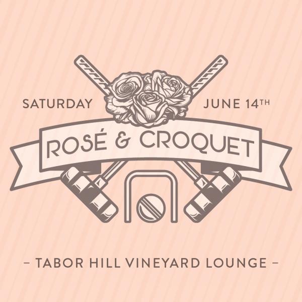 Rosé & Croquet at Tabor Hill Winery