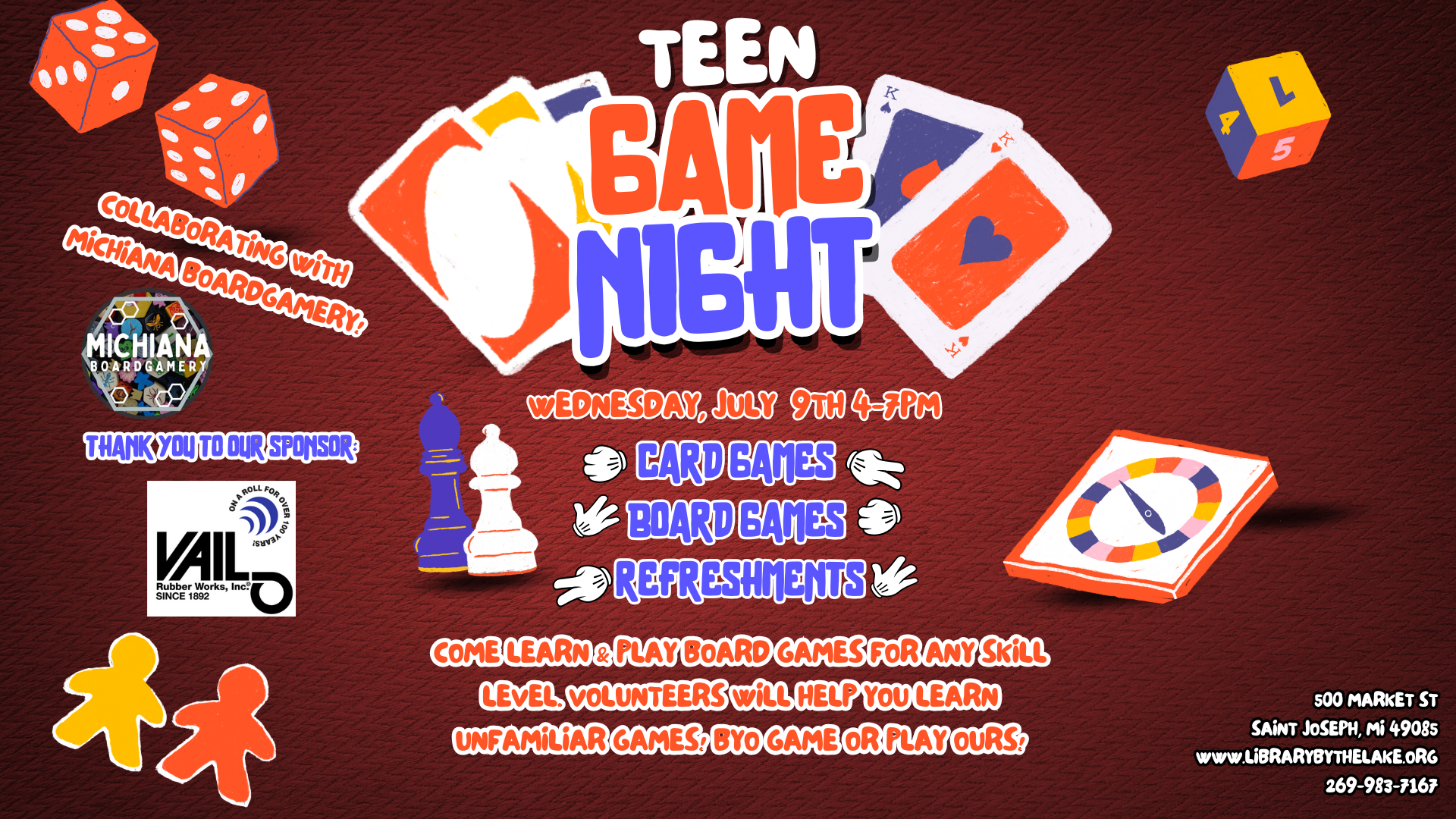 Teen Board Game Night