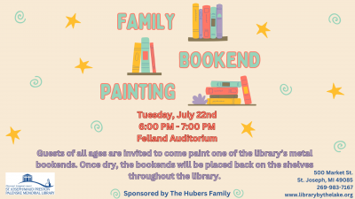 Family Bookend Painting Night