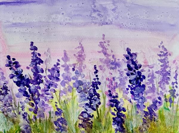 Lavender Feild Painting Class