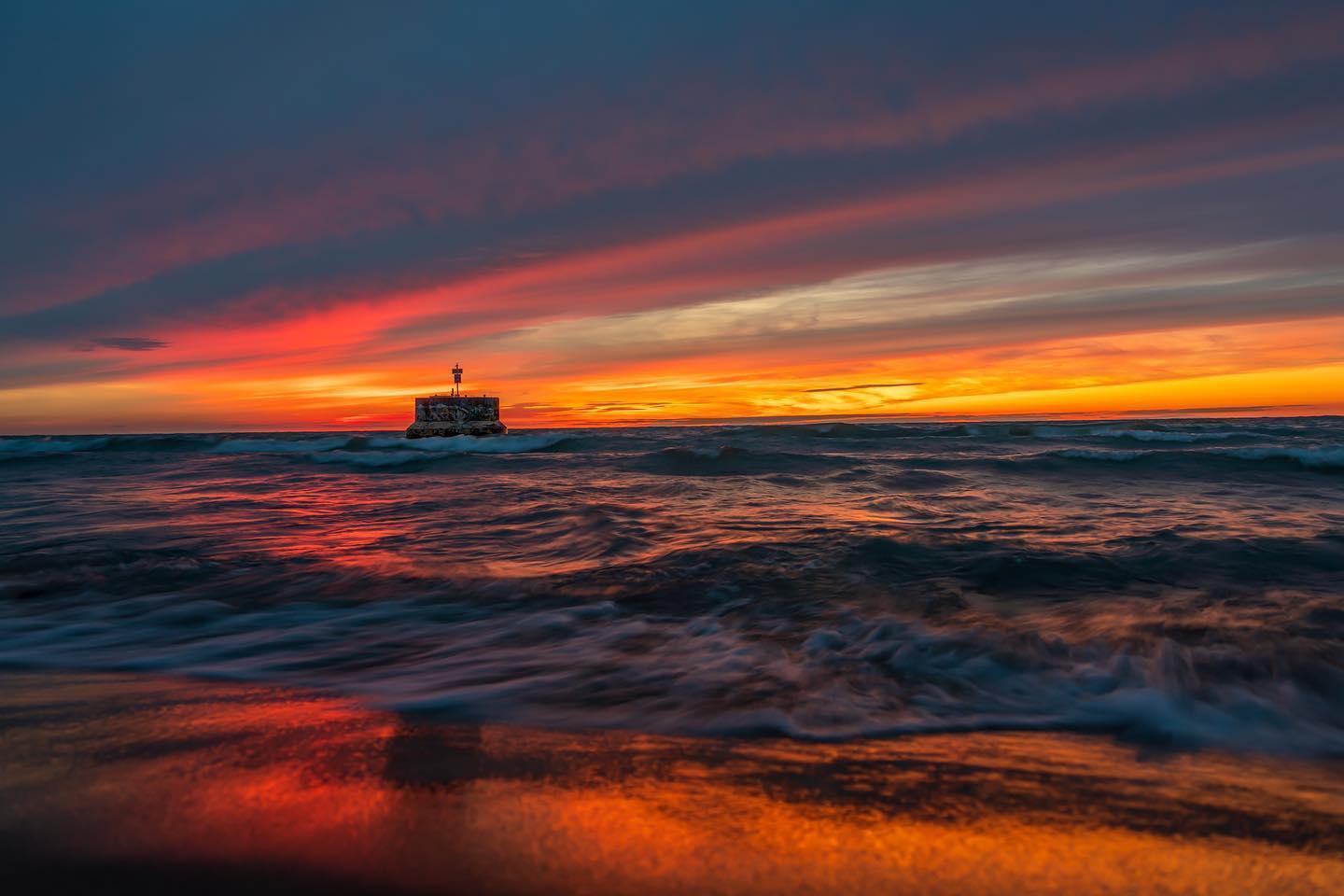 Sunset at Weko Beach