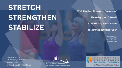Stretch, Strengthen, Stabilize