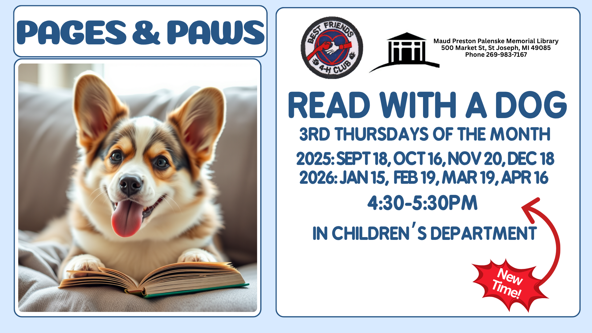 Pages & Paws