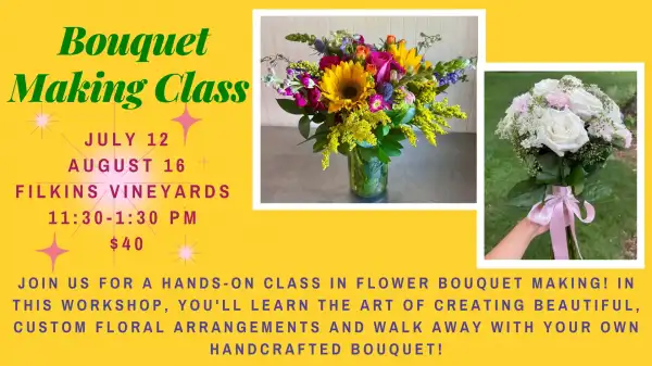 Bouquet Making Class