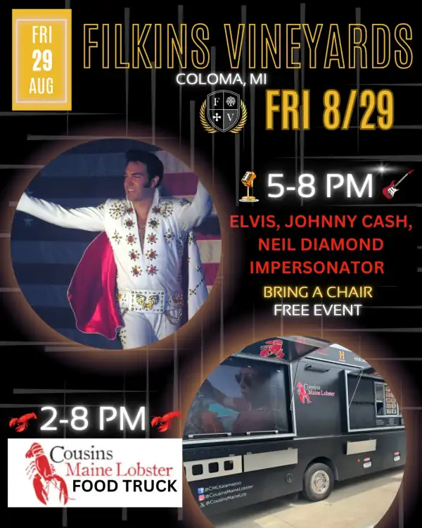 Labor Day Weekend FRIDAY at Filkins Vineyards