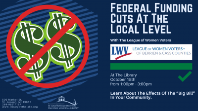 Federal Funding Cuts At The Local Level with the League of Women Voters