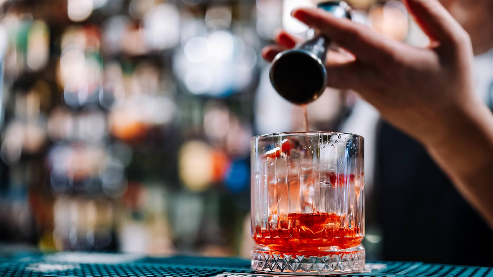 A bartender