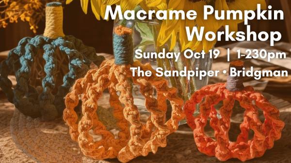 Macrame Pumpkin Workshop