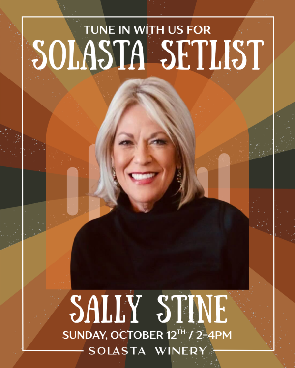 Sally Stine live at Solasta Winery! 