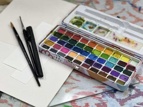 Watercolor Course at JLN Studio 