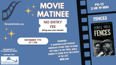Movie Matinee: Fences