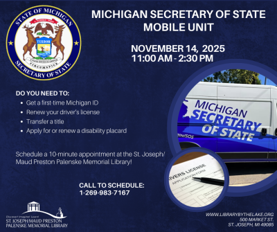 Mobile Secretary of State Unit at the Library