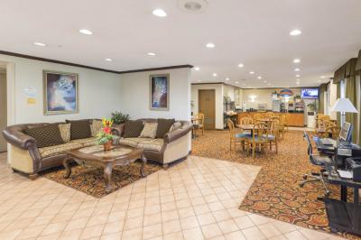 Lobby at Baymont Inn Suites.