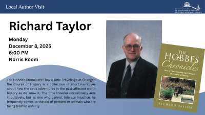 Author Talk: Richard Taylor