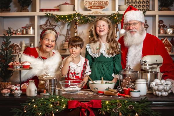 Cookies with Santa & Mrs. Claus, The Culinary Cottage and Kitty Lee Photography