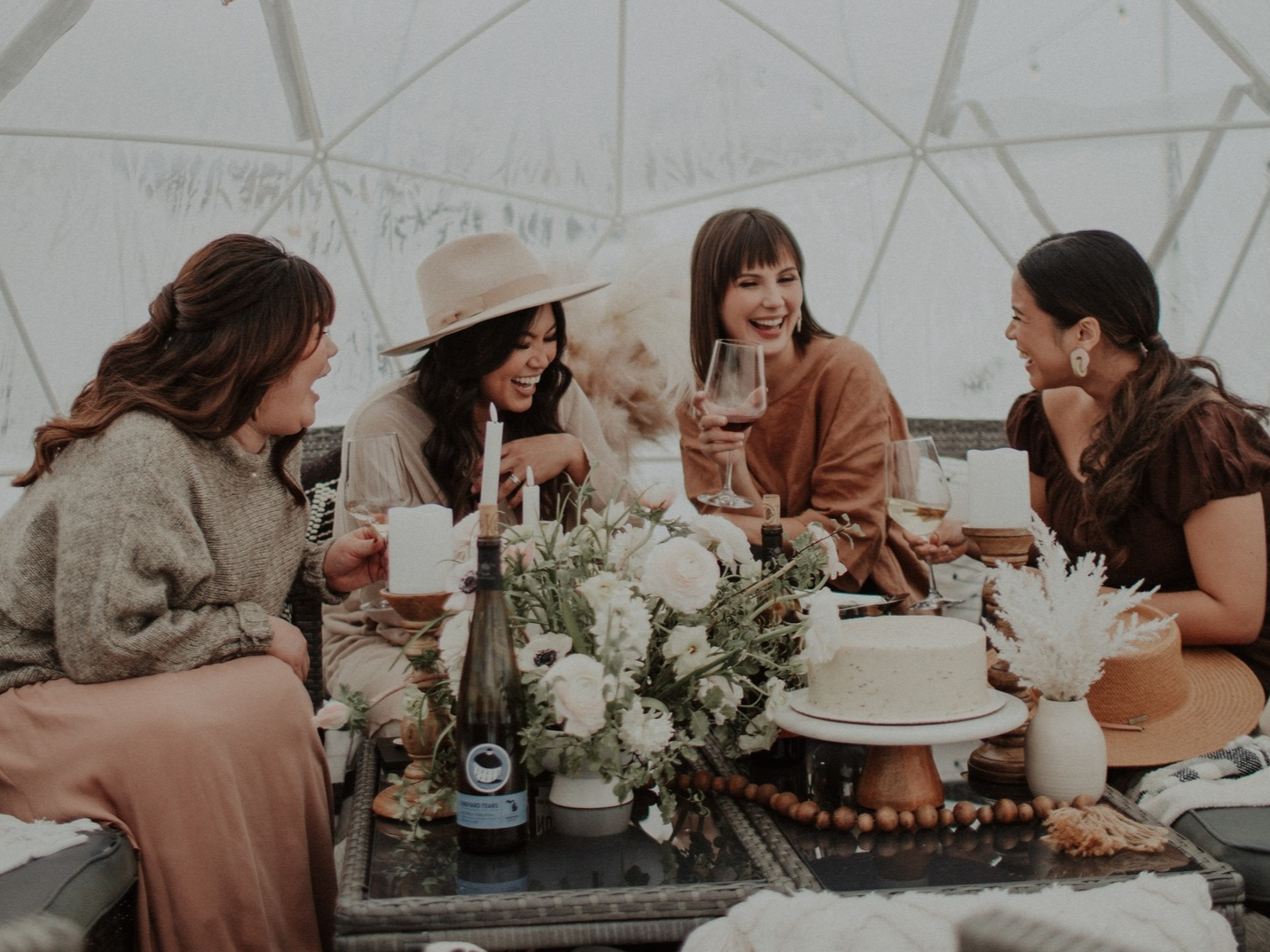 An igloo at Round Barn