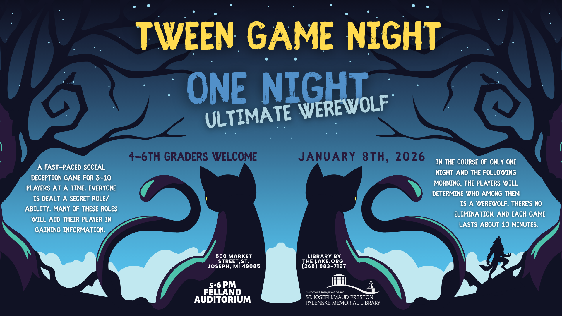 Tween Game Night: Ultimate Werewolf! | Visit Southwest Michigan