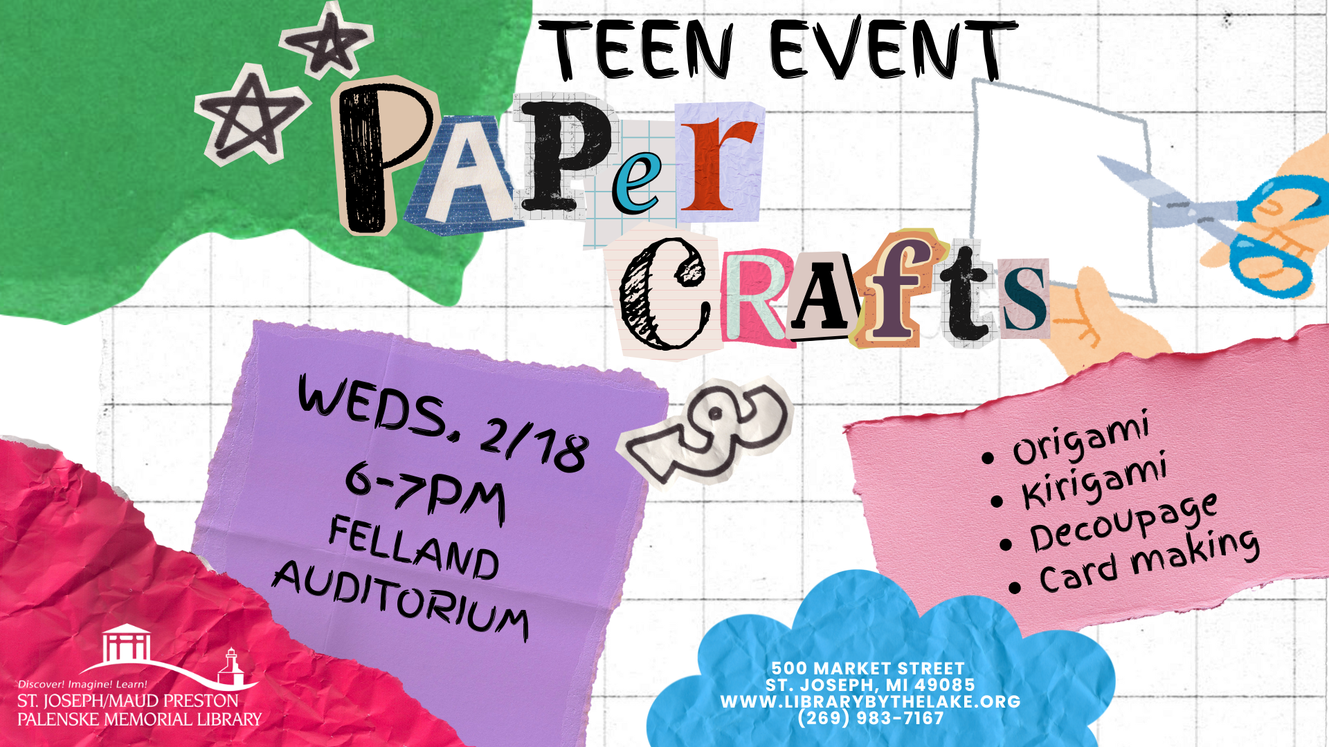 Teen: Paper Craft Night!