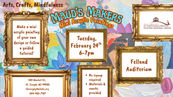 Mauds Makers: Mini Acrylic Painting