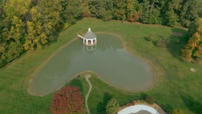 Gazebo and Pond