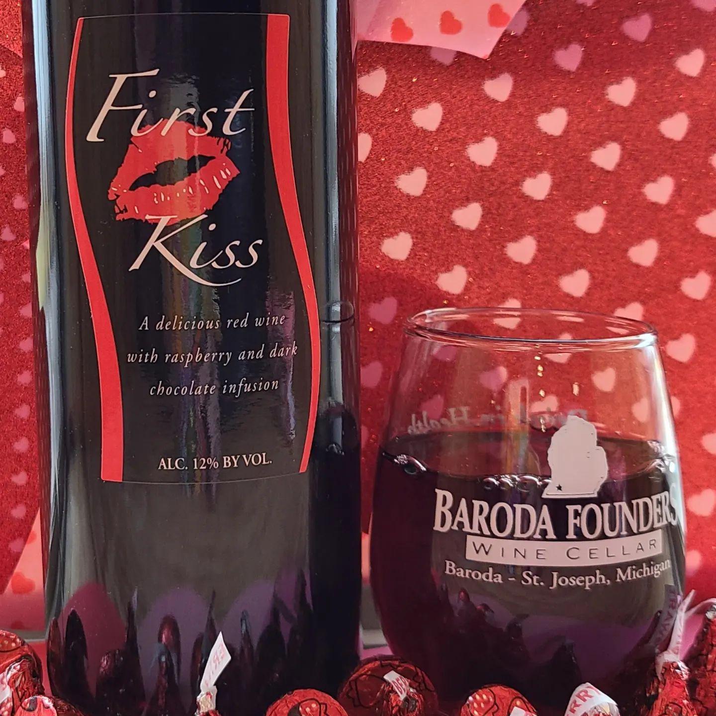 First Kiss wine at Baroda Founders