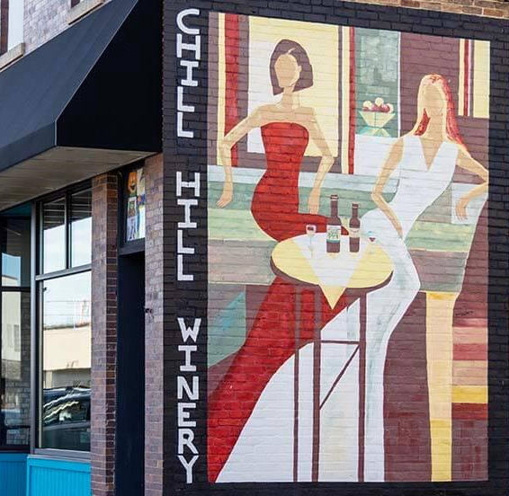 Chill Hill Winery Mural