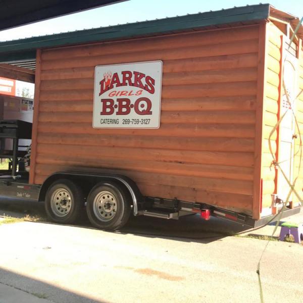 Larks Girls BBQ food truck