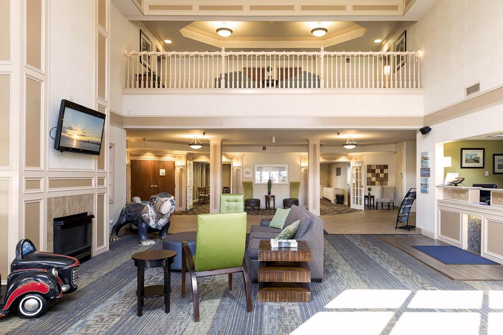 Lobby at Holiday Inn Express Hotel & Suites