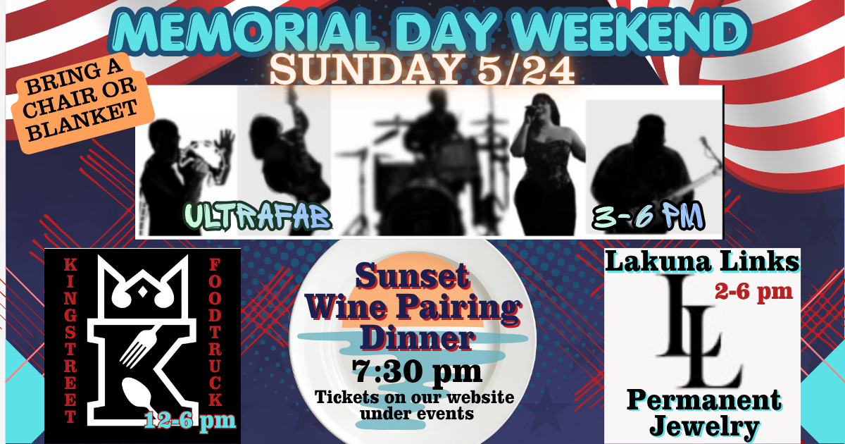 Memorial Day Weekend at Filkins Vineyards