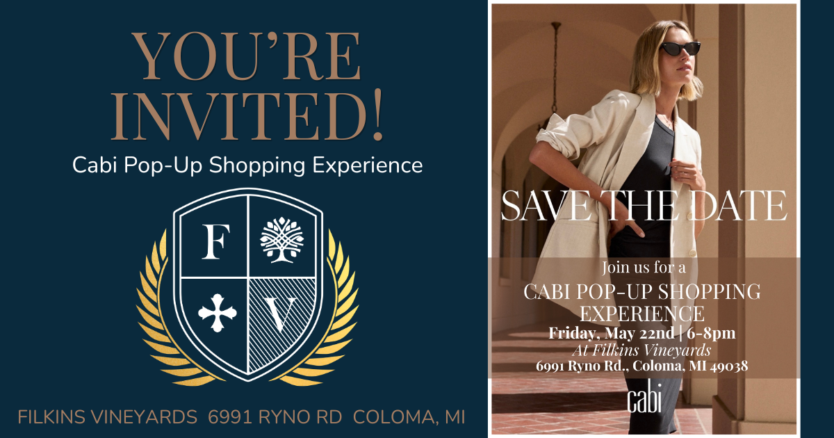 Cabi Pop Up Shopping Experience at Filkins Vineyards