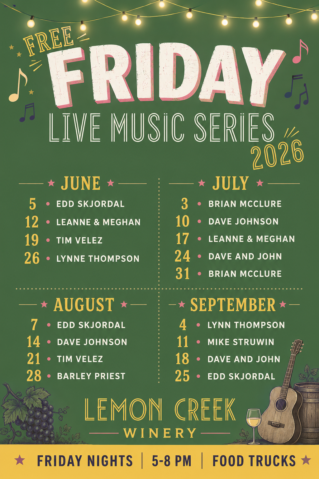 FREE Friday Night Music | Edd Skjordal