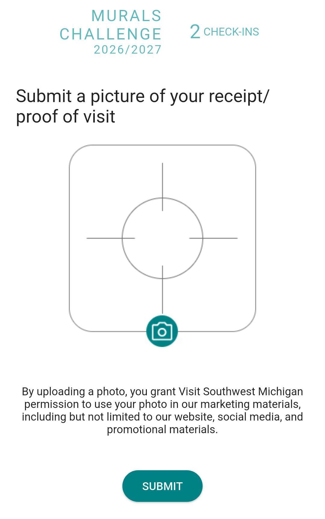 Upload your pic to the app