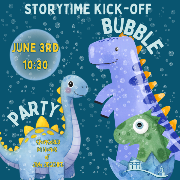 Storytime Kick Off Bubble Party