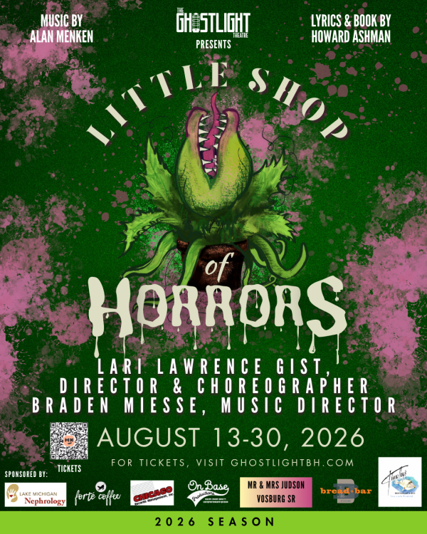Little Shop of Horrors Poster - August 13-30 at The GhostLight Theatre