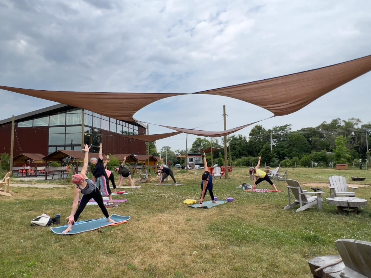 Morning Yoga with Ulrike at River St. Joe