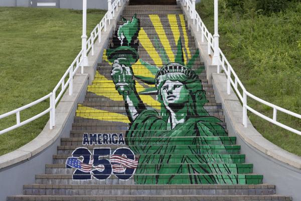 staircase art