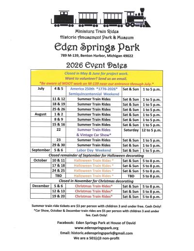 ESP Summer Schedule