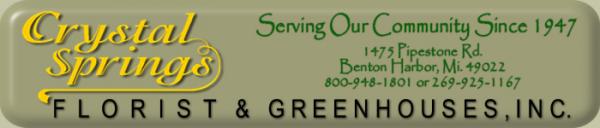 Crystal Springs Florist & Greenhouses, Inc. logo