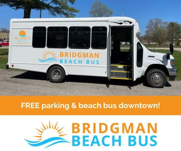 bridgman beach bus summer bus